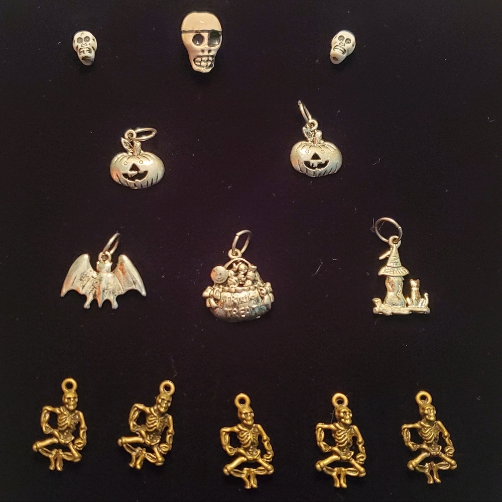 Halloween Charm Collection - 13 Pieces